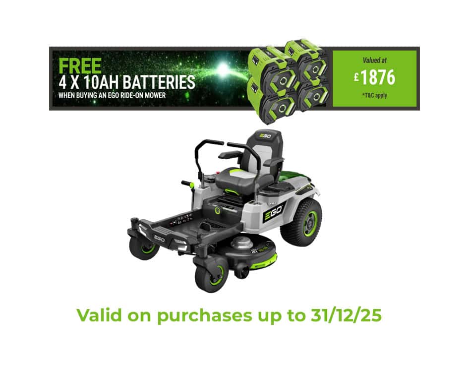 EGO Z6 ZT4201E-L Zero Turn Ride-On Lawn Mower ABA Groundcare